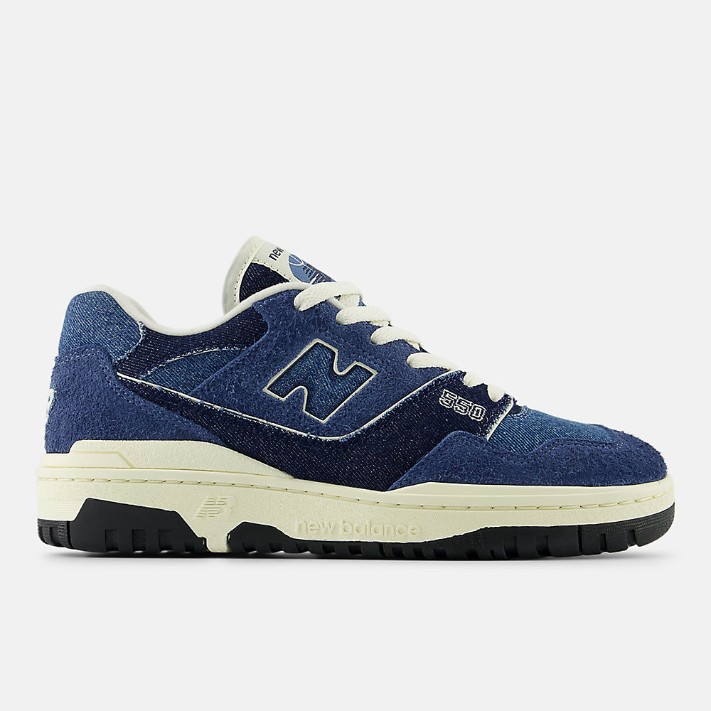 New Balance BBW550 Shoes NB Navy with Heron Blue and Angora